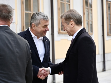 Župan s predsednikom vlade