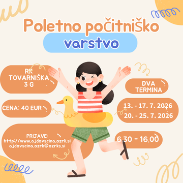 Poletno počitniško varstvo
