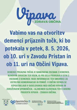 Vipava zdrava občina - Otvoritev DPT