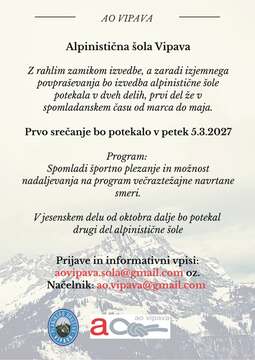 Alpinistična šola vipava